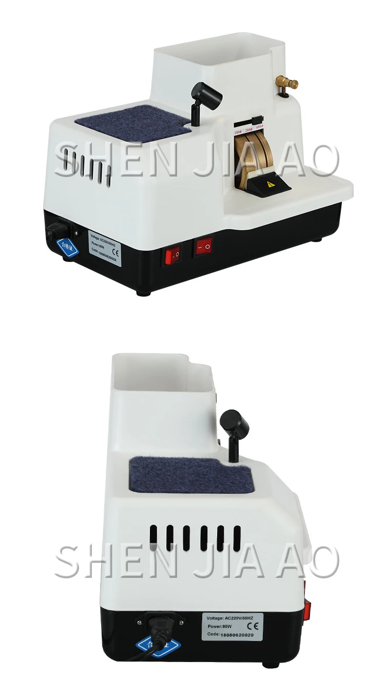Optical Manual Lens Edger Hand Cutting Grinder Machine With 3 Wheels WB-3306B 18