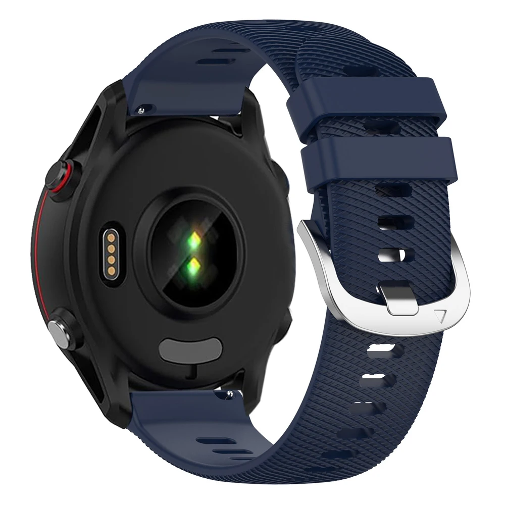 Two-Tone Silicone Strap, 22mm/20mm – Versatile Active Bracelet Watchband