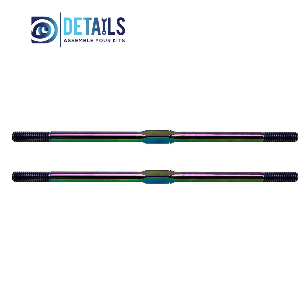 2pcs/set Remote Control Vehicle RC Cars M4 Titanium Turnbuckle For RC Car Turnbuckle
