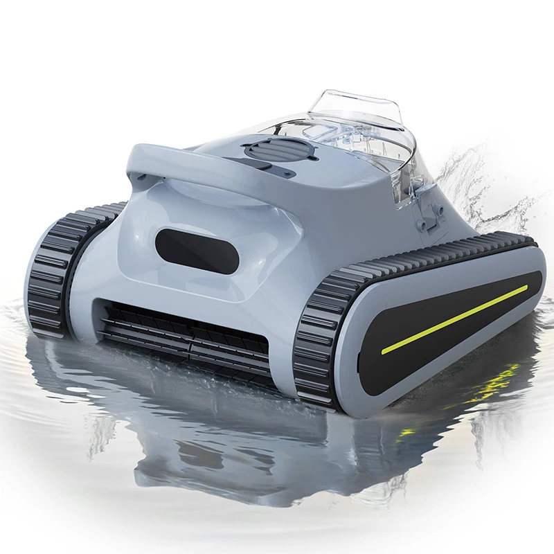 

Tires Robotic Pool Cleaner Kit Underwater Automatic Vacuum Suction Cleaning Machine Swimming Pool Accessory