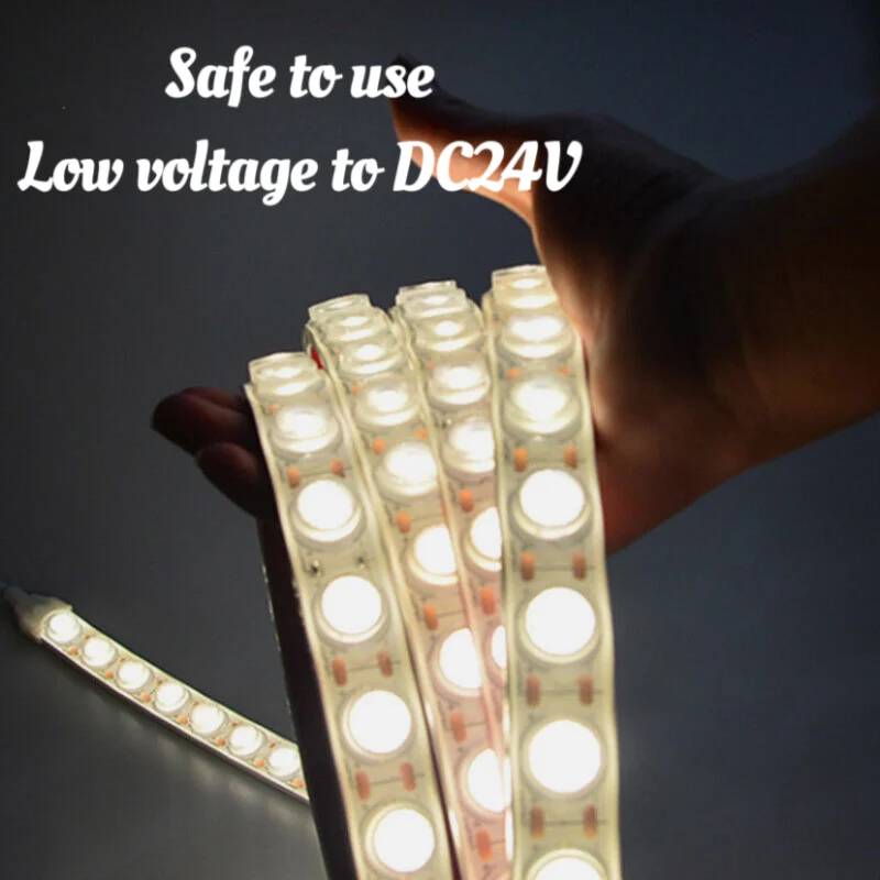 Single color flexible led wall washer 24v 42leds/m 3000k/4000k/6000k white 24w