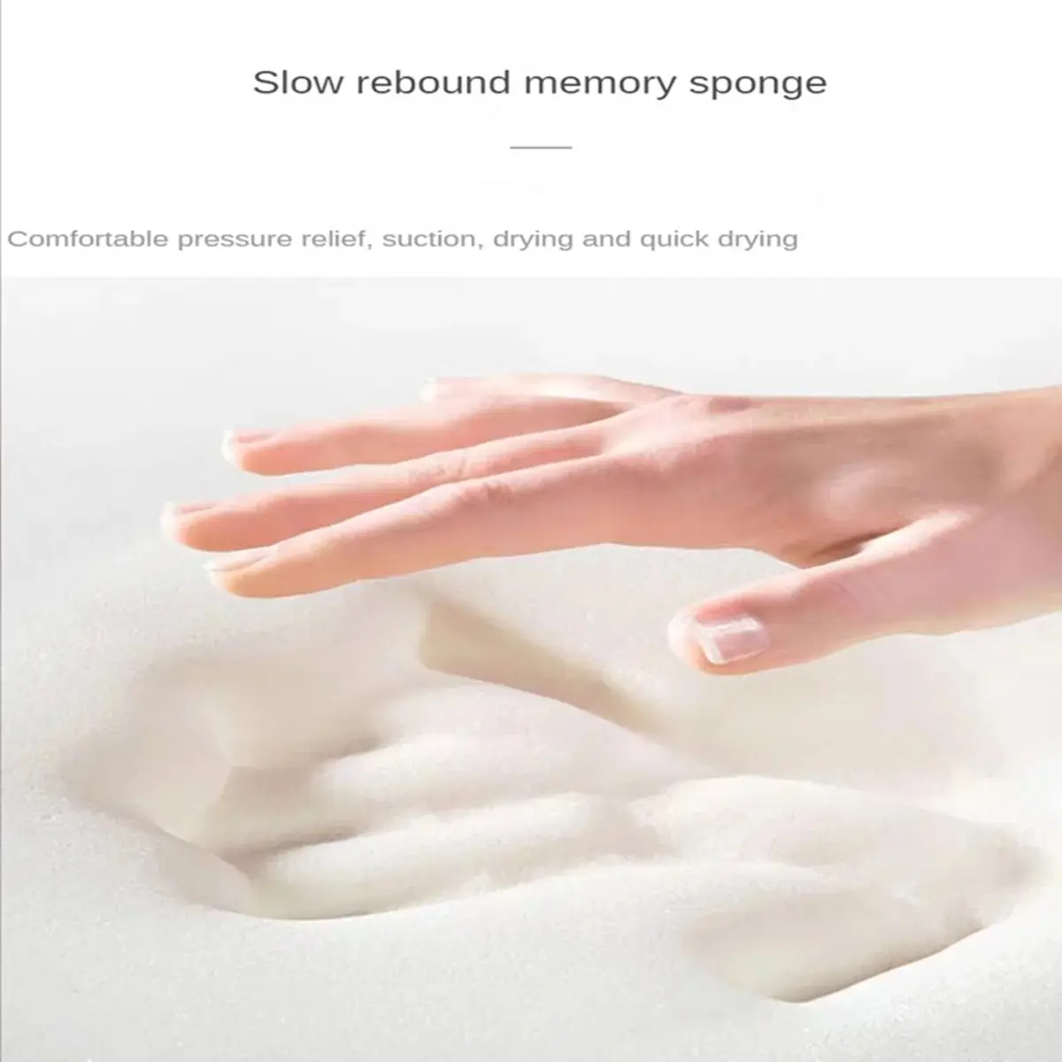 Thickened solid color absorbent carpet flannel bathroom floor mat bathroom entrance non-slip door mat 3