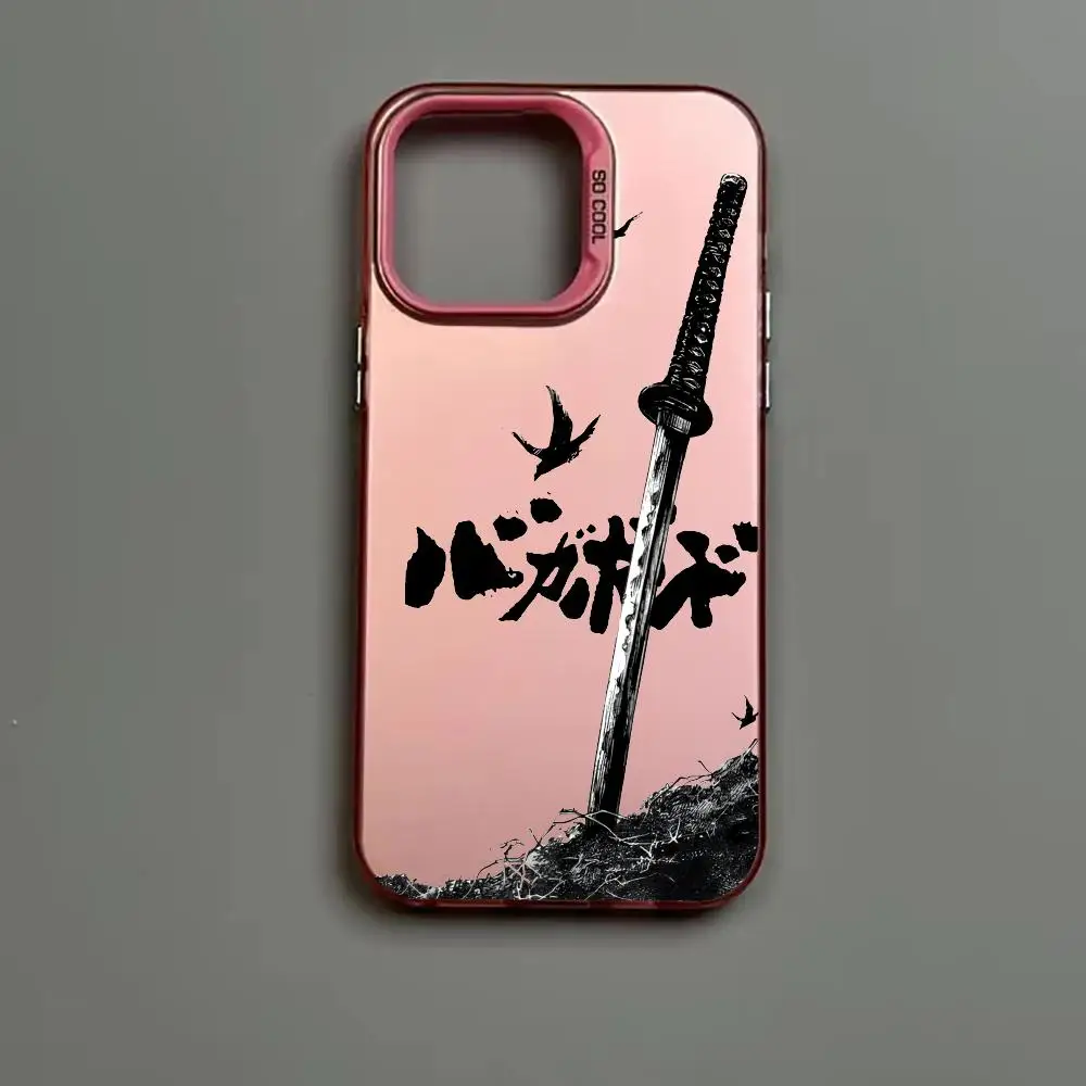 Japanese Comics Vagabond Samurai Plating Matte Phone Case Cover