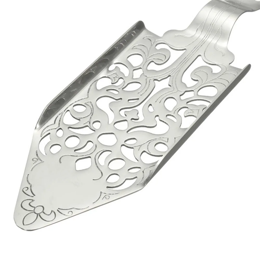 1-60Pc 304Stainless Steel Cocktail Bar Scoop Silvery Filter Spoon Hollowed Out Portable Beautiful Exquisite For Absinthe Glasses