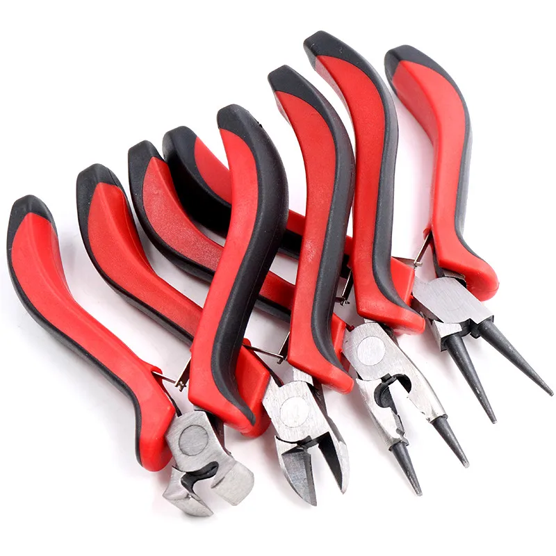 1 Piece Multifunctional Hand Tools Jewelry Pliers Equipment Round Nose End Cutting Wire Pliers For Handmade Making Accessories images - 6