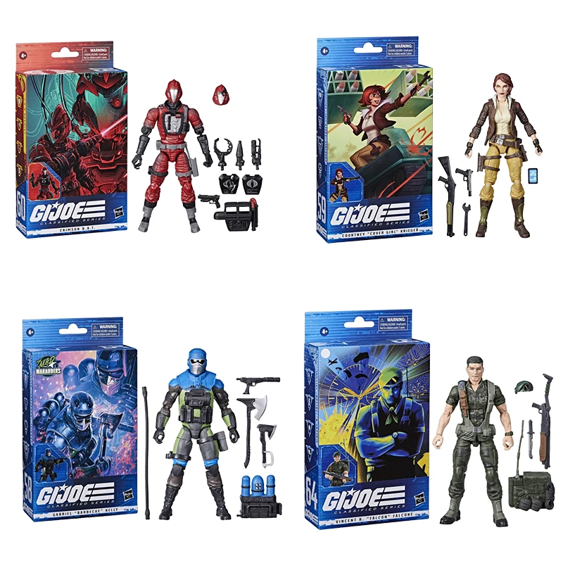 

In Stock Original G.i. Joe Selkirk Anime Figure Stuart Outback Selkirk Action Figures Tiger Force Figurine Model Dolls Toys