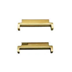 Quick Release Metal Watch Strap Adapter Set (2 - Pack) - 20mm to 20mm (Gold)