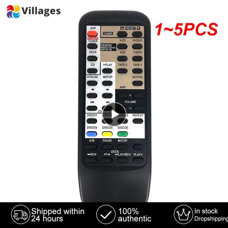 1 ~ 5 Pz Telecomando Rc-152 Per Denon Pma-735R Pma 880R Pma680R Pma 425R Pma-980R Pma500 Pma-655R Pma1500Ae
