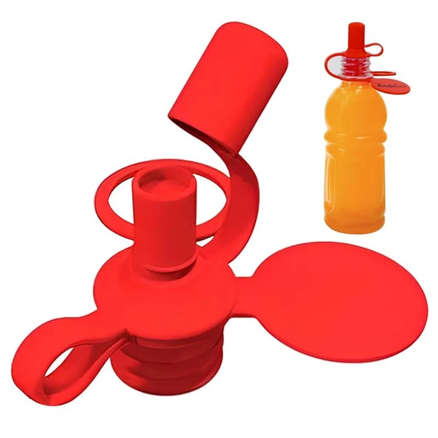 Silicone Bottle Top Spout No-Spill No Bpa Bottles Top Adapter Food Pouch Tops  Water Bottle