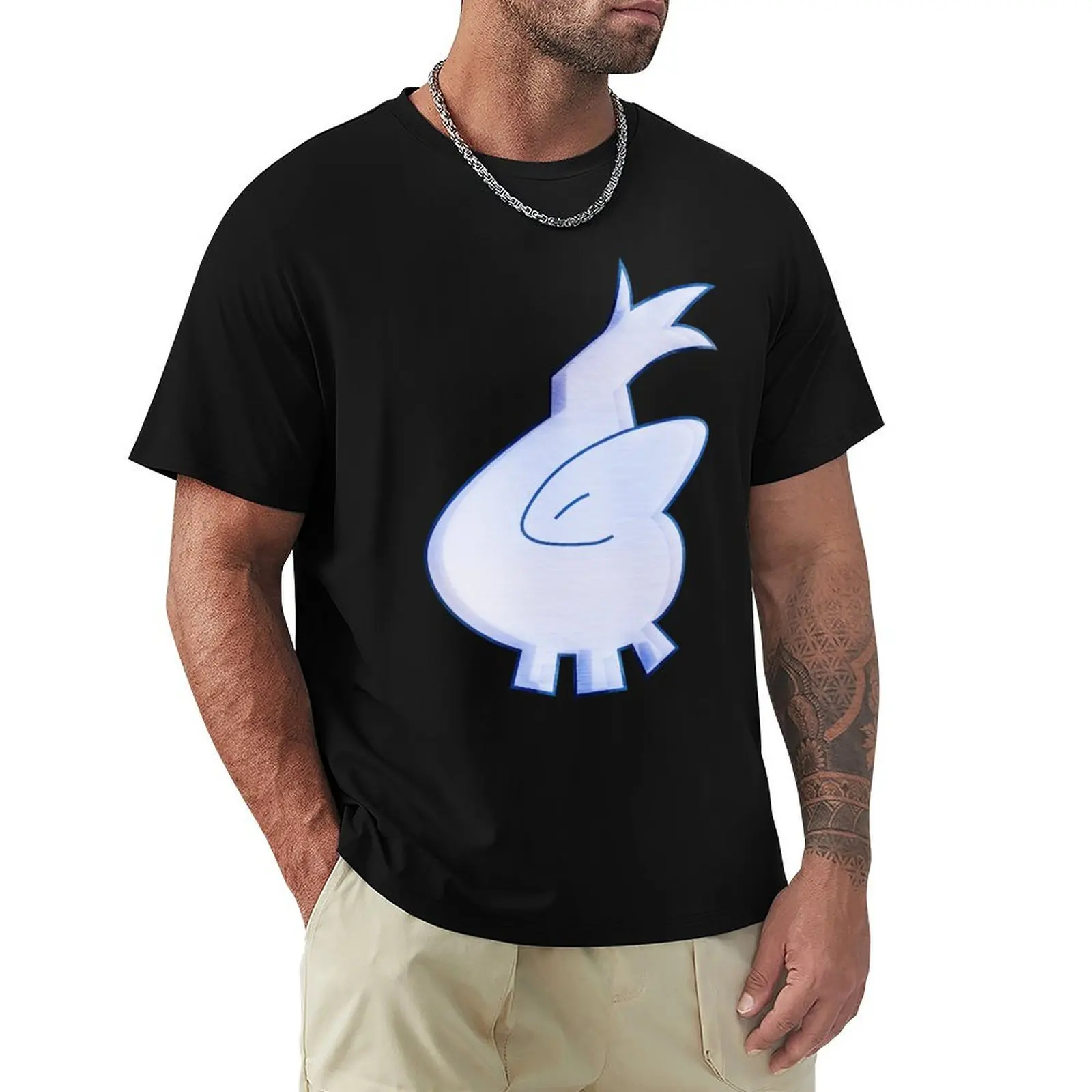 Lugia Soulsilver T-Shirt Tees Anime Clothes Summer Clothes Anime Men Clothes