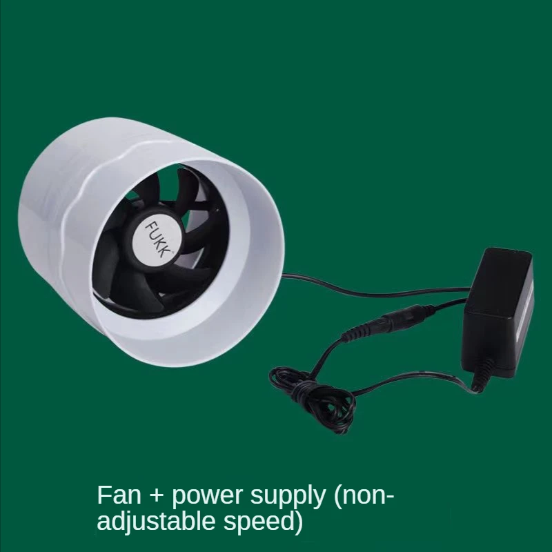 220V Exhaust Fan 4" Pipe Ceiling Window Ventilation