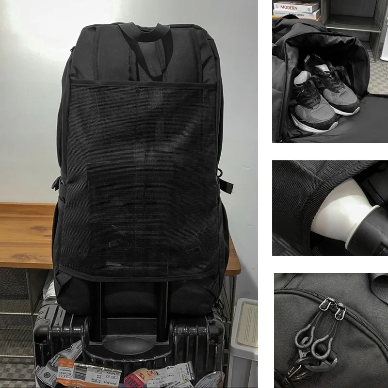 Gym Fitness Bag Large Men Women Sports Swimming Training Shoulder Pack Travel Duffel Handbag Business Crossbody Trip Backpack 3