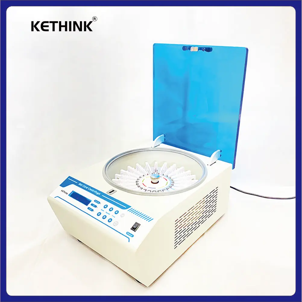 KETHINK KT-BMC1000-24 Blood Micro Column Gel Centrifuge for Red Blood Cell Washing Laboratory Scientific Equipment