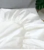 Egyptian Cotton Fitted Sheet, Super King Full Size, White, Gray, Silvery, Kaqi, Ivory Colors, Customize,  1 Piece 2