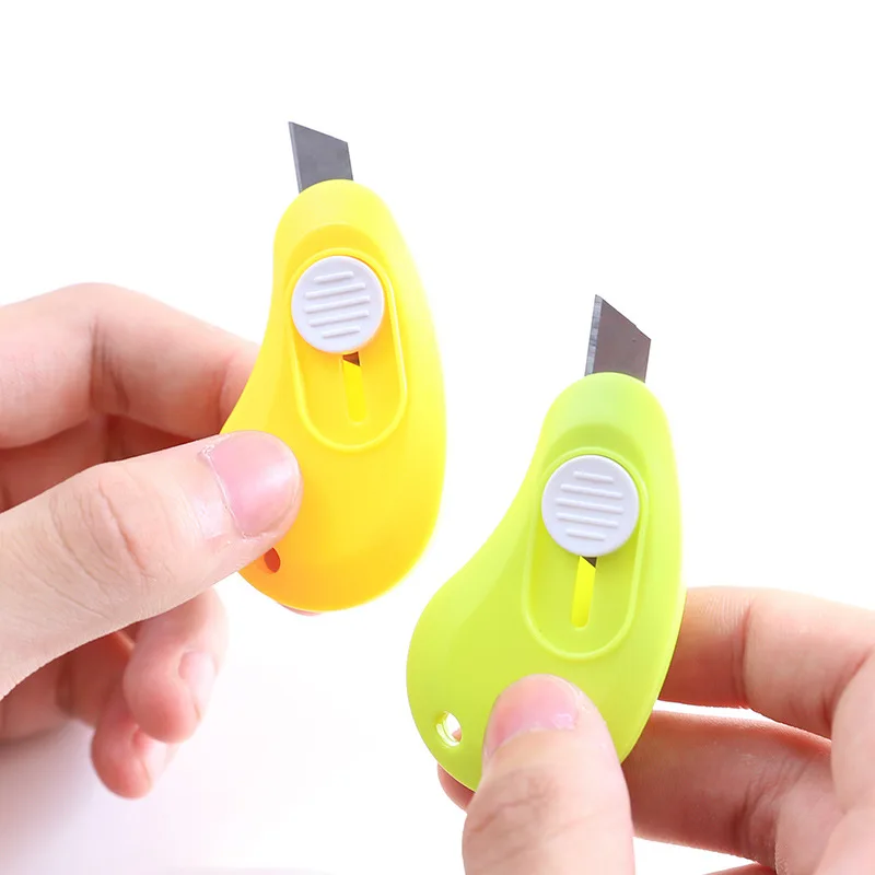 Small Fresh Utility Knife Simple Student Envelope Knife Dismantling Express Portable 10 Pcs utility knife,mail opener,unboxing knife,pocket folding knife,craft cutting knife