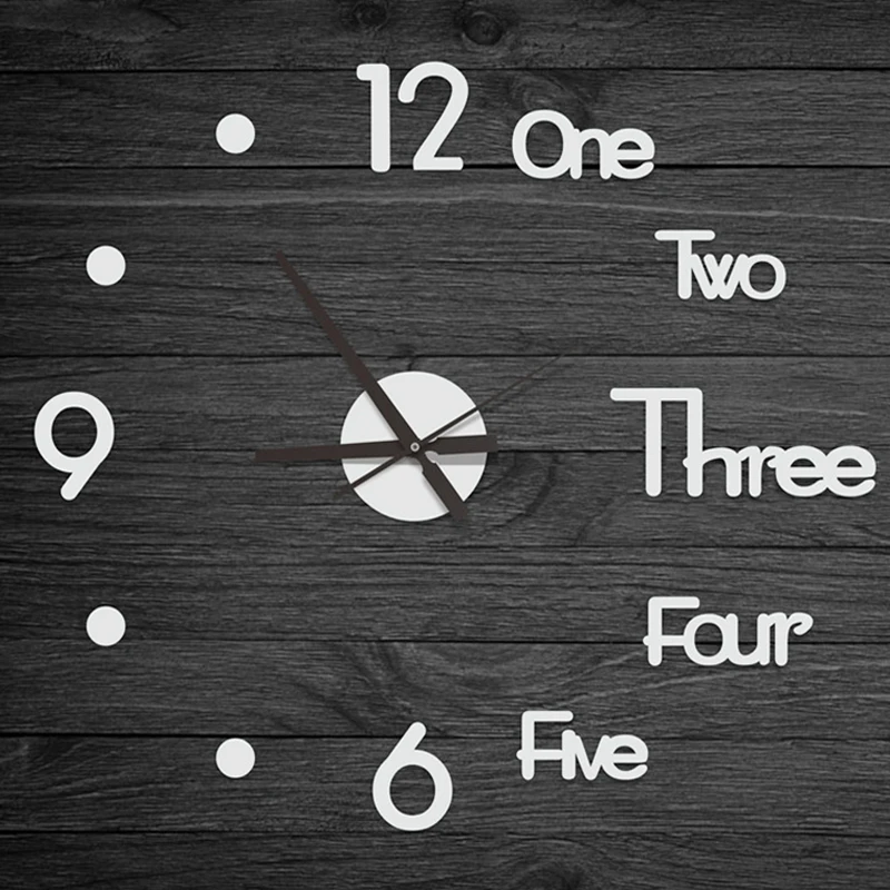 3d Digital Wall Clock Shopwithdan