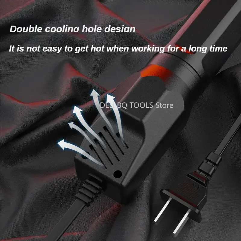 Deli Hot Air Gun 220V Soldering Temperature Blower Gun DIY Crafts Electric Power Hot Dryer Heat Gun For Shrink Tubing Car Wrap 5
