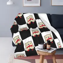 

Polar Bear Teddy Heart Love Flannel Throw Blankets Anchor Boat Pirate Helm Blanket for Bed Outdoor Super Soft Quilt