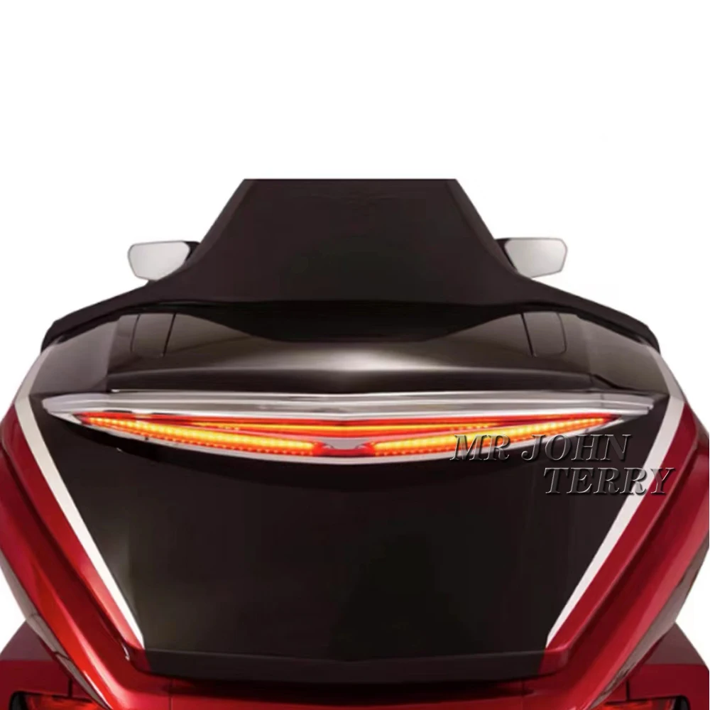 Motorcycle led lights motorcycle accessories Motorcycle top box LED trunk luggage lamp turn signal brake LED light for Honda Gold Wing GL1800 Tour DCT Airbag