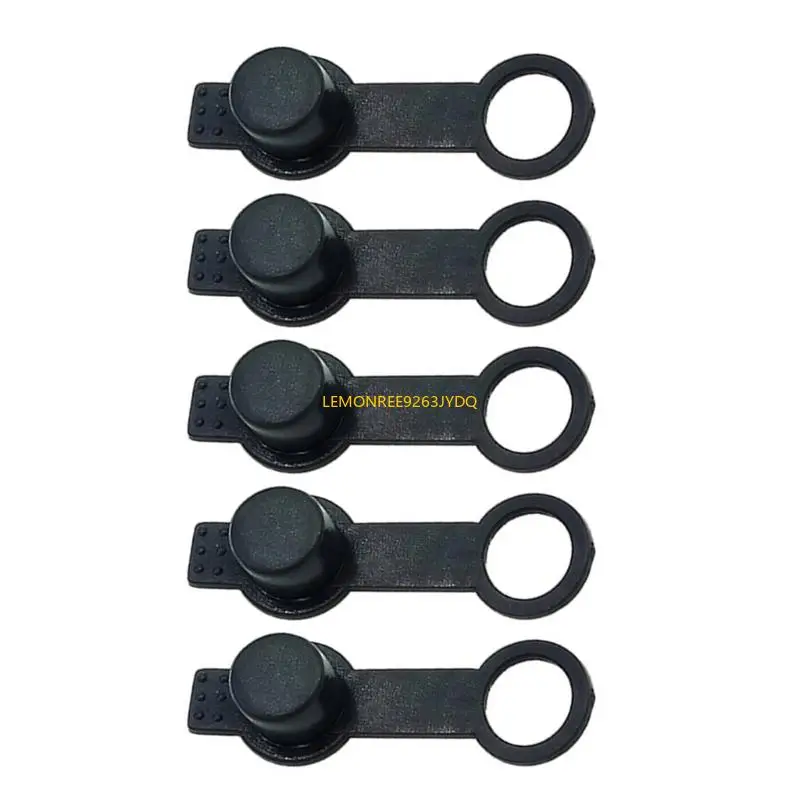 K92B 5Pcs Propane Dust Caps Propane Tanks Valves Cover for SQCC1 Filler Valves Thread Sleeve Cover for Tanks