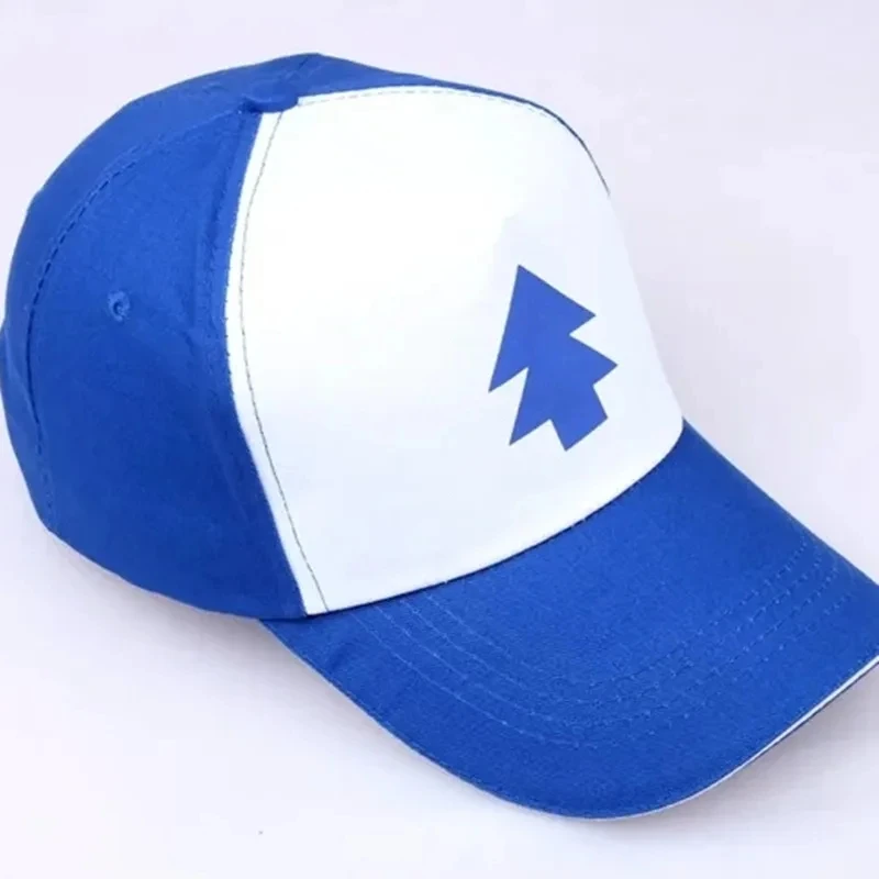 Anime Cartoon Pines Hats Gravity Falls Dipper Baseball Caps Cosplay Hat Canvas Adjustable Boys Pine Cap Accessories