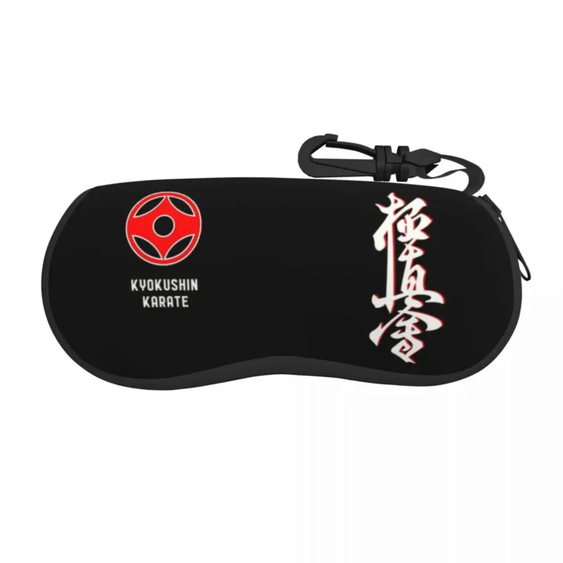 

Karate Kyokushin Shell Eyeglasses Case Women Men Cute Martial Arts Glasses Case Sunglasses Box Pouch