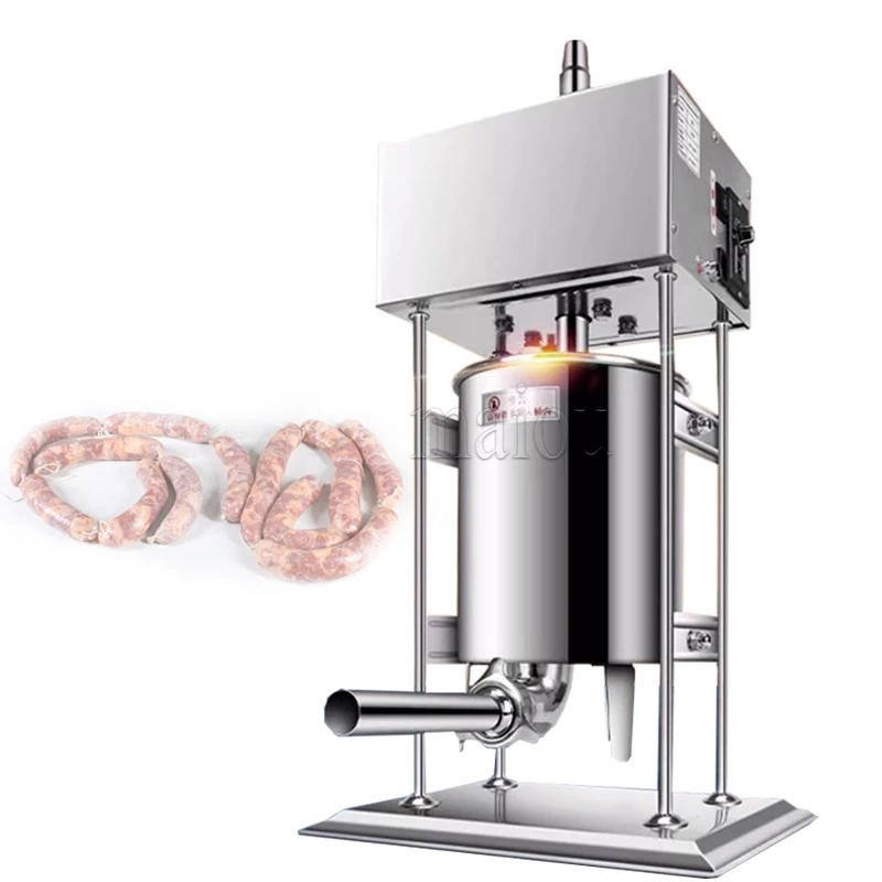 

Sausage Maker Stainless Steel Vertical For Commercial Stuffer Filler Electric For Home Make Sausage Filling Machine