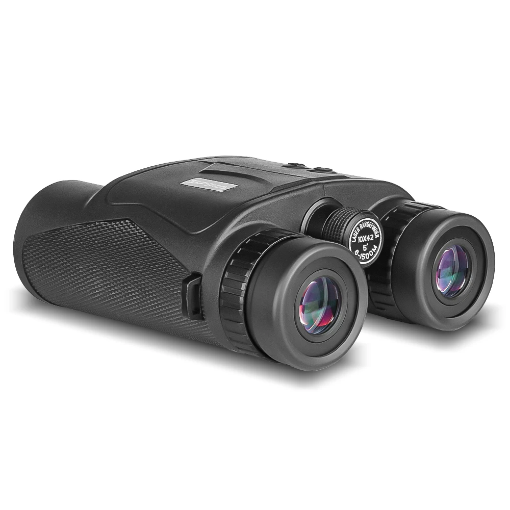 SPINA 10X42 Laser Rangefinder 1200 Meters Ranging Binoculars Telescope Tactical Hunting Outdoor Distance Measurement Waterproof
