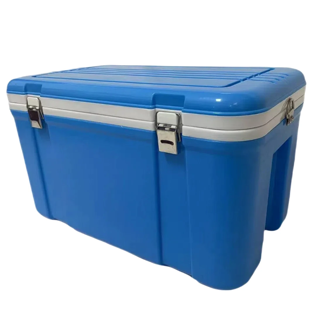 Portable Plastic Insulation Cooler Large Capacity PP Insulation Cooling Box for Wine Beach Fishing Camping UseCooler Box