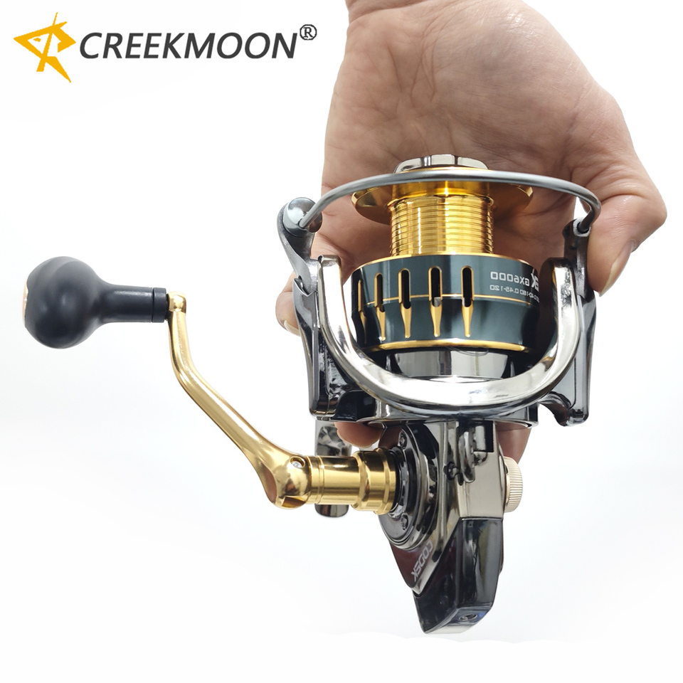Full Metal Sea Fishing Spinning Reel Metal Spool Wheel Carp Sea Fishing for Saltwater Stainless Steel Bearing 13+1BB Accessories