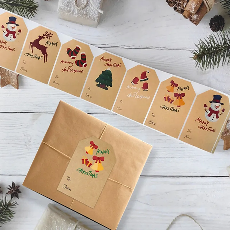 Рисунок 2 - Набор рождественских этикеток