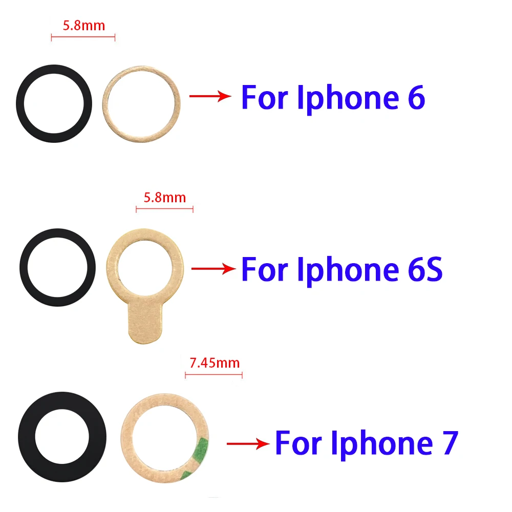 NEW Camera Glass Lens Back Rear Camera Glass Lens with