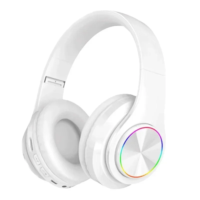 Wireless Surround Sound Bluetooth Gaming Headset with Microphone and Colorful Design