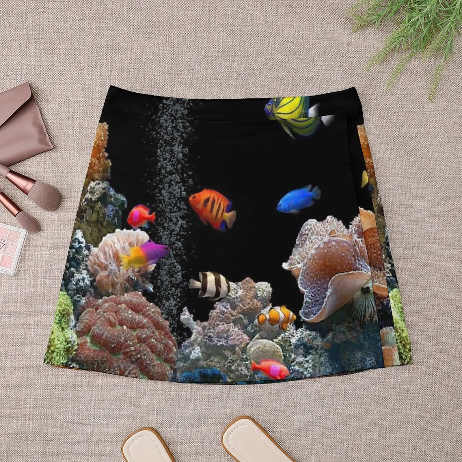 Tropical fish Mini Skirt shorts short skirt new in dresses