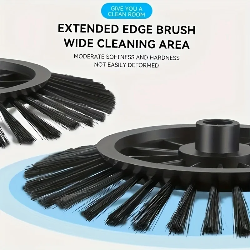 Household Automatic Cleaning Mop- Hand Pushed Sweeper Household Sweeping and Mopping Integrated 2-in-1 Mop Broom and Dustpan Set