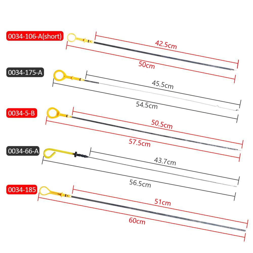 Azgiant さまざまな車のエンジンギアボックス用のオイルレベル 燃料ダスター 車のオイル定規 検出ロッド オイルレベルゲージ Aliexpress