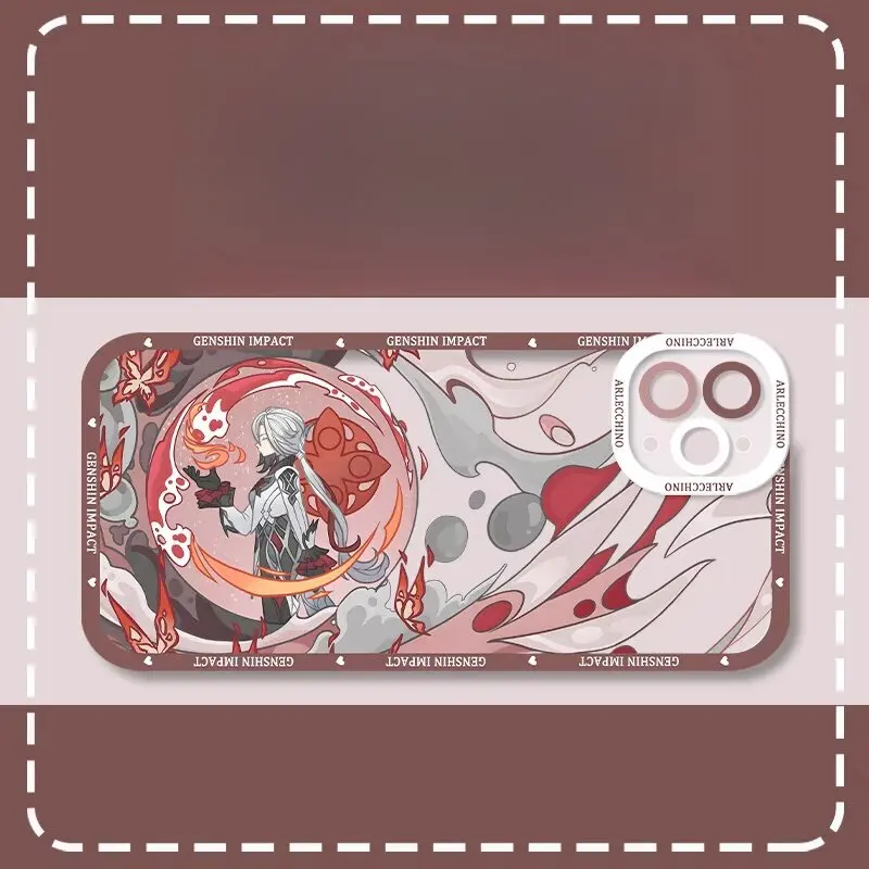 Genshin Impact Character Art iPhone Case Cover