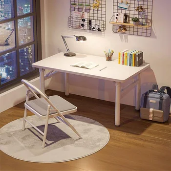 Folding dining table, convenient and simple dining table, long table, stall table, student tutoring desk, home dining table