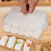 1/5/10Girds DIY Sushi Molds Rice Ball Mold Set Sushi Rice Shape Maker Sushi Roll Mold Bento Rice Baller Shaker Box Kitchen Tool 2