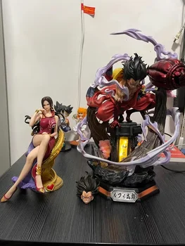 Фигурка из аниме GK Ван-ПИС, фигурка ВАО, 4 Луффи, 2 головы, 26 см, Коллекционная модель, декоративная игрушка, рождественский подарок