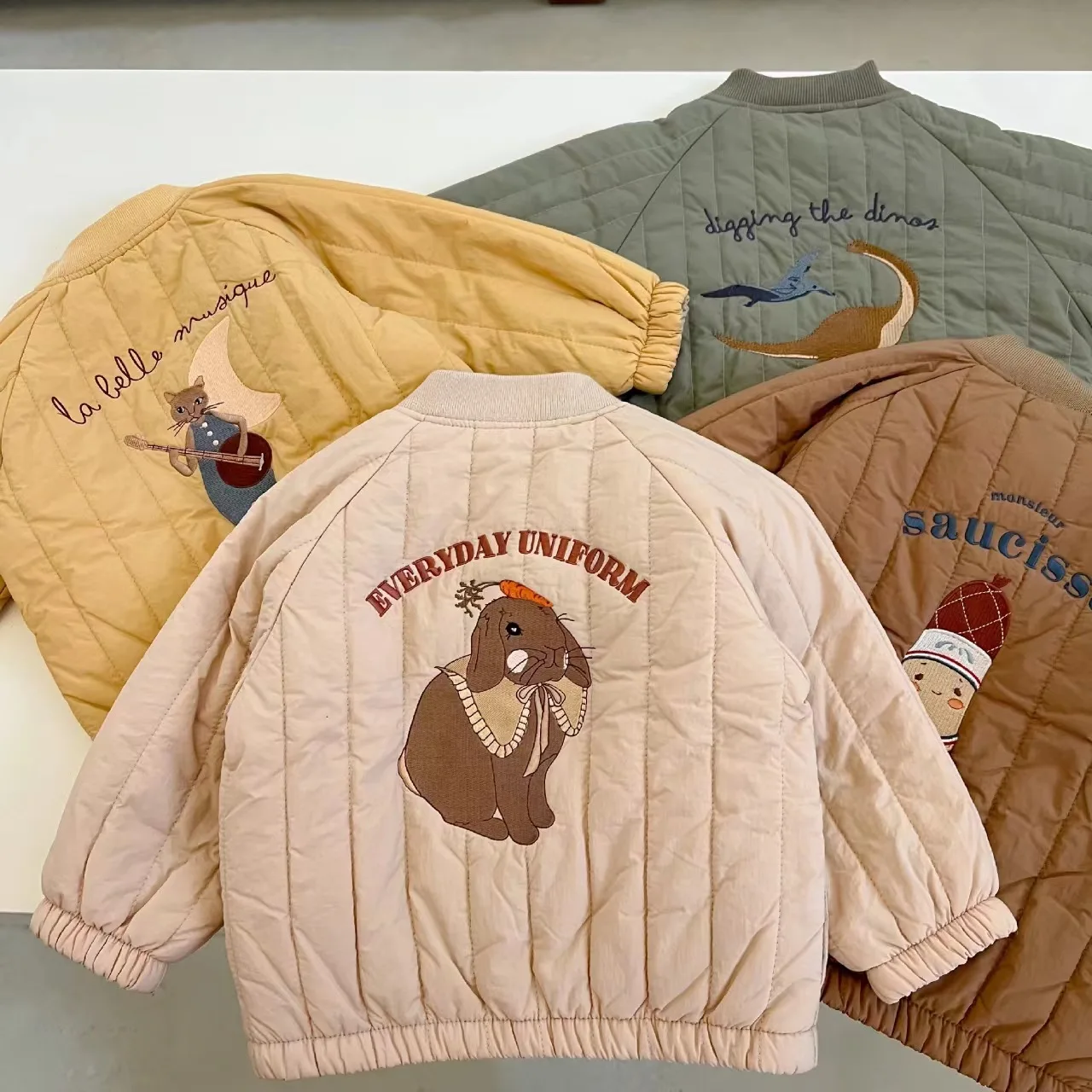Kids Jackets New Baby Snow Wear Coat Children's Cotton Padded Clothes Thickened Autumn Winter Cartoon Girls Boy's Jacket Outerwear kids jackets winter coat