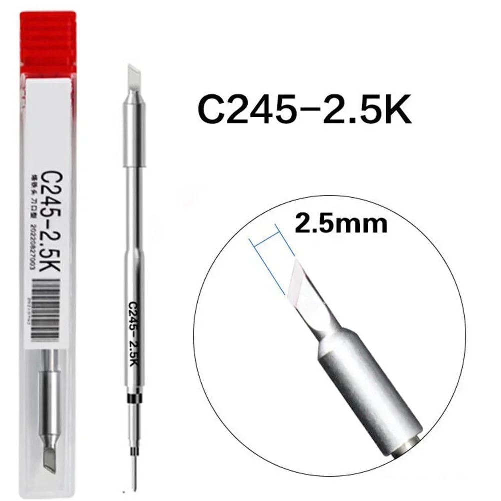 3 Pack Soldering Iron Tips, C245-K J02 C8 Replacement For - View #5