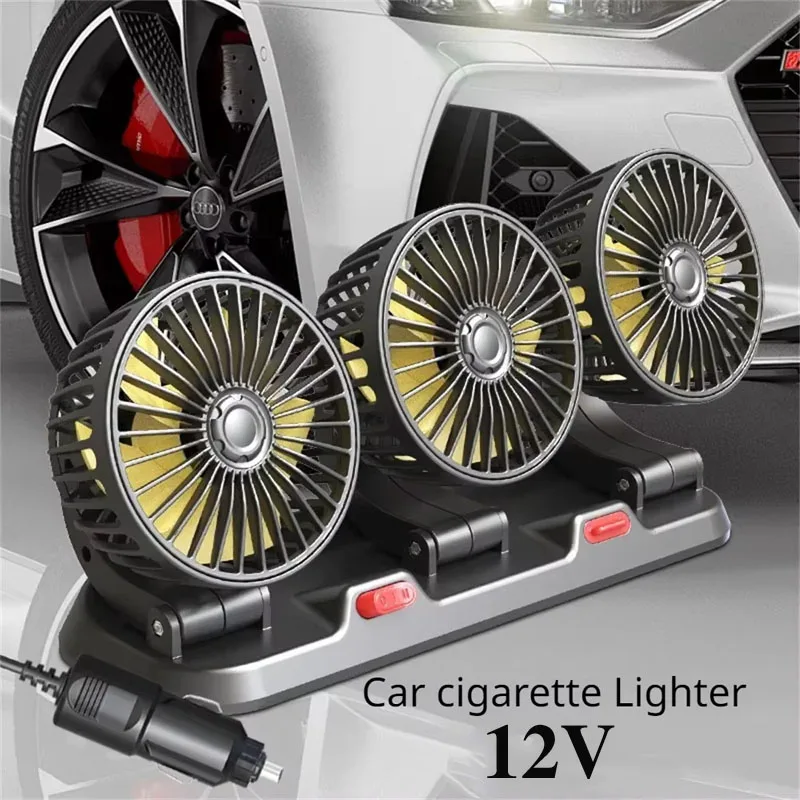 12V Car cigar 3 Head