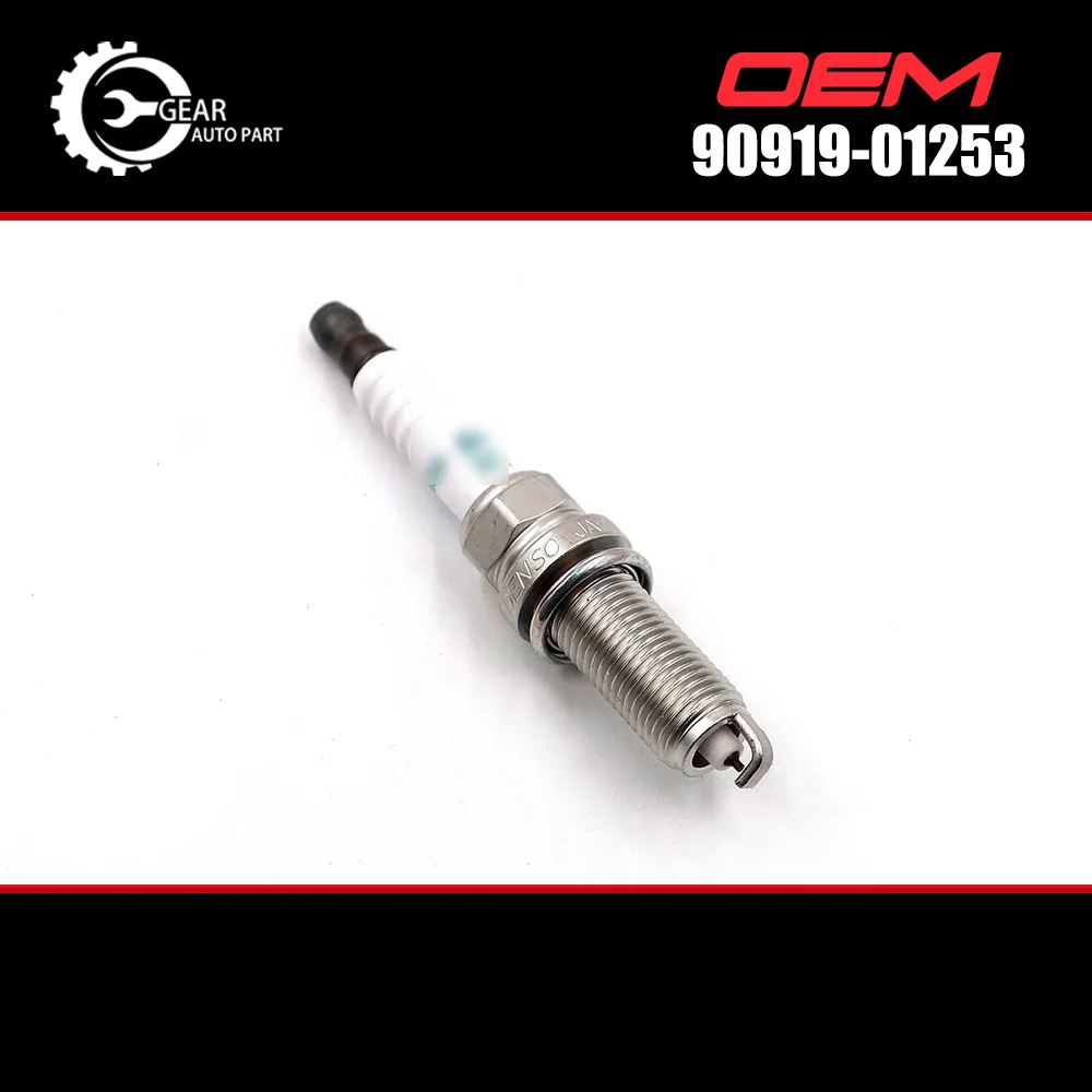 4/10pcs 90919-01253 SC20HR-11 Spark Plug For Toyota Prius Scion Lexus 9091901253 SC20HR 11 90919 01253 SC20HR11 spark plug spark candles torch