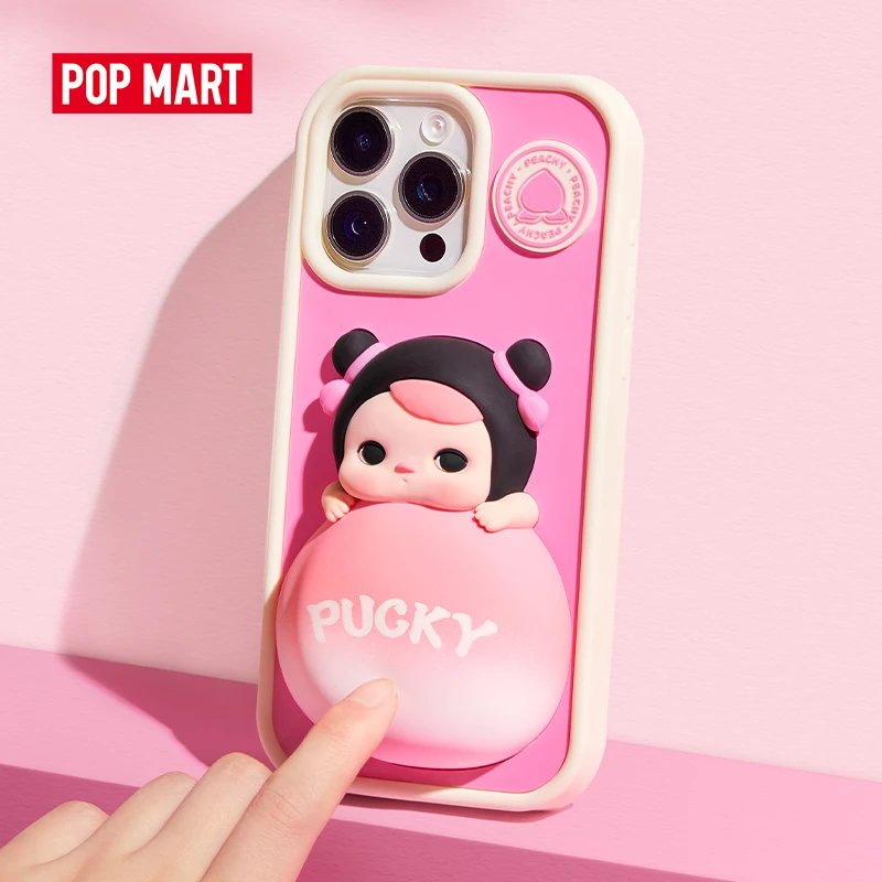 

Чехол для телефона POP MART Pucky The праздничная серия для iPhone 14 Pro Max и iPhone 15 Pro Max