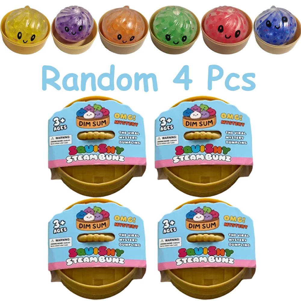 Dumpling Squishies Toy - Slow Rising Stress Relief and Anti-Anxiety Fidget Gift