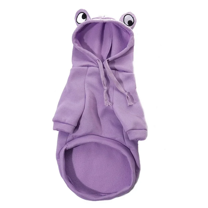 Disfraz De Rana Para Perro Pequeño - Pijama De Forro Polar Con Capucha, Talla S, Ideal Para Halloween O Invierno