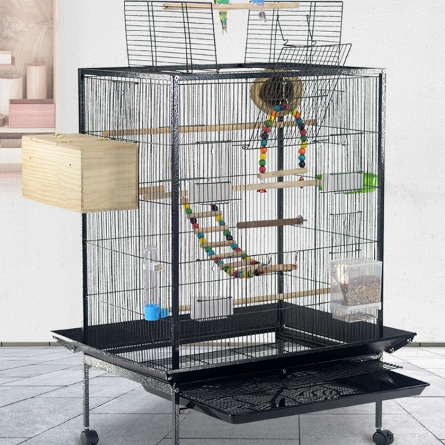 Cages à oiseaux d'extérieur pour oiseaux, grand support pour