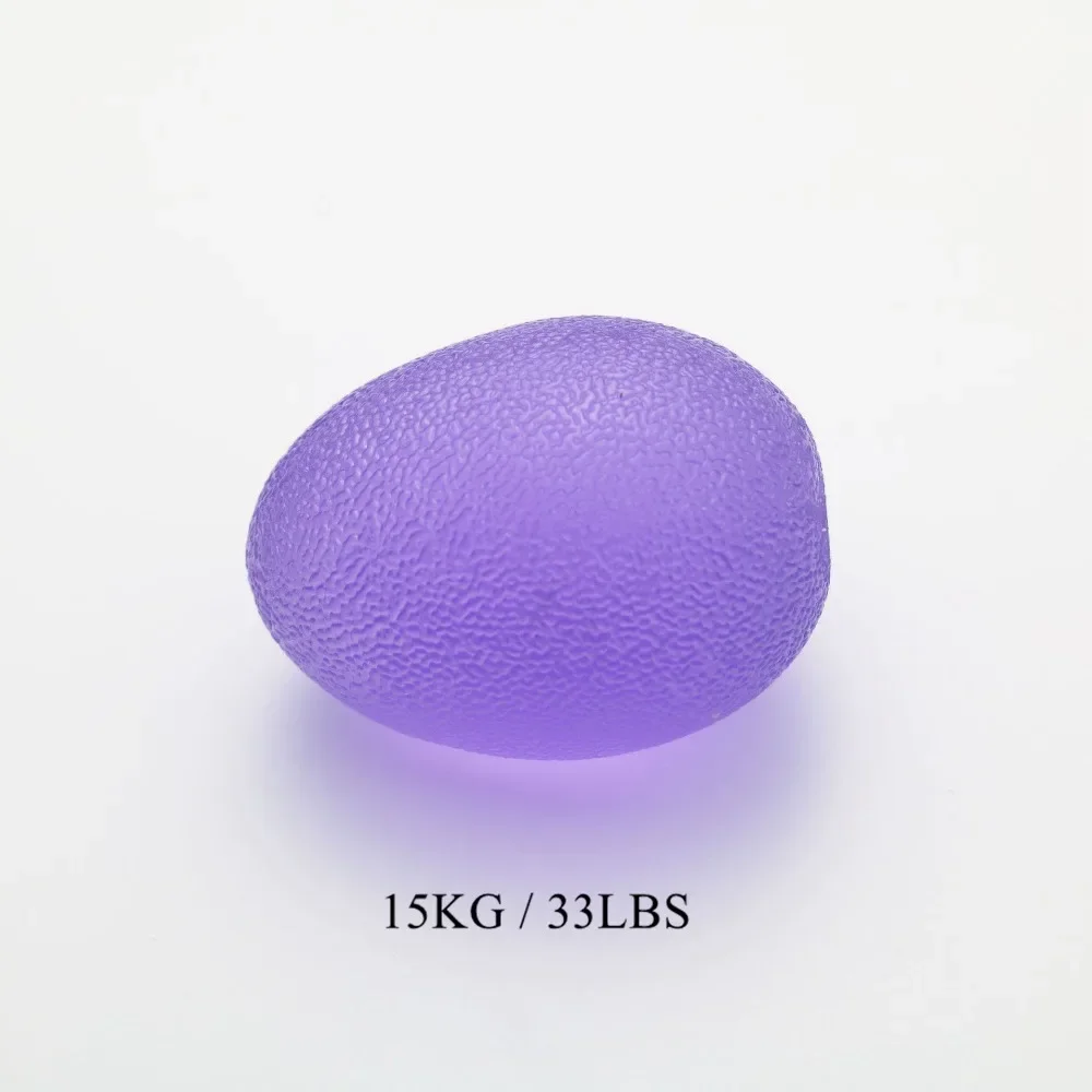 Description Picture 4 of itemSilicone Hand Grip Ball Egg Gym Fitness Finger Heavy Exerciser Strength Muscle Recovery Gripper Trainer Stress Reliever Squeezer
