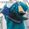 Fashion Male Flats Men Designer Vulcanize Shoes Waterproof Sneakers Men High Top Shoes Canvas Lace-up Men Casual Shoes Daily 4